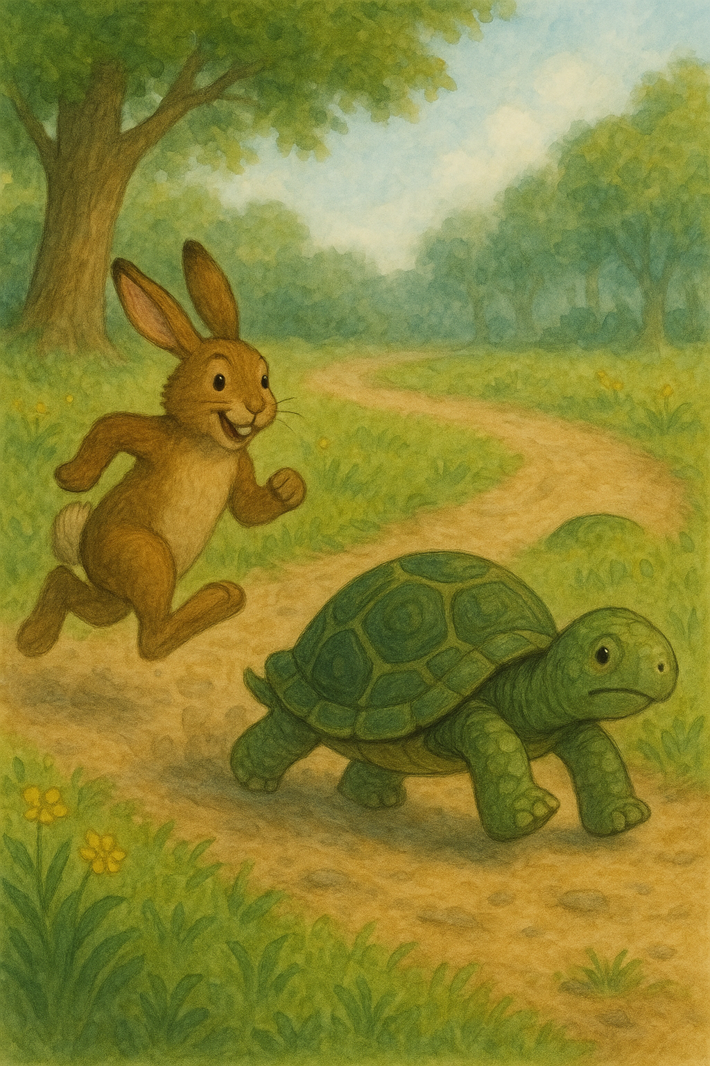 Turtle and Rabbit Story
